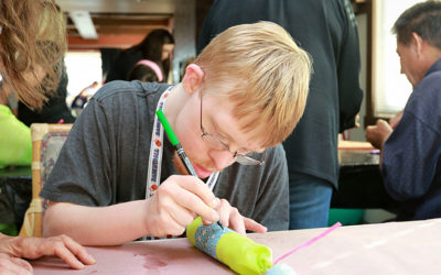 Art Education at Glennwood House of Laguna Beach